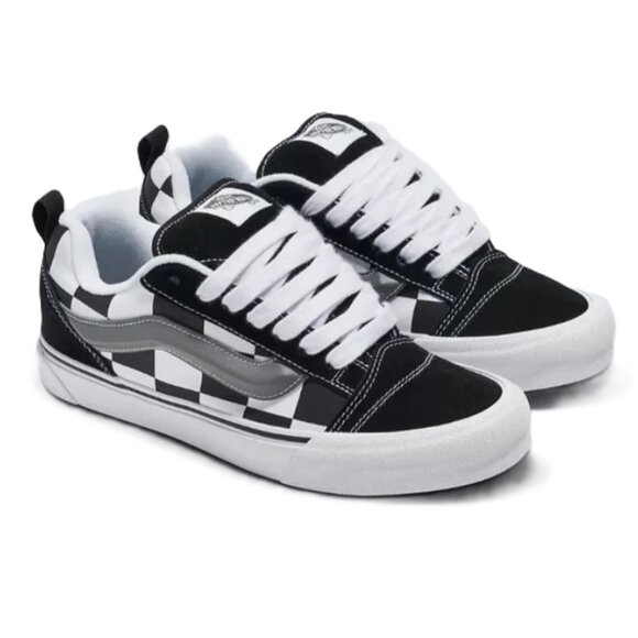 NIB - Vans Knu Skool Mega Check, Black - Size 12 - Picture 1 of 15